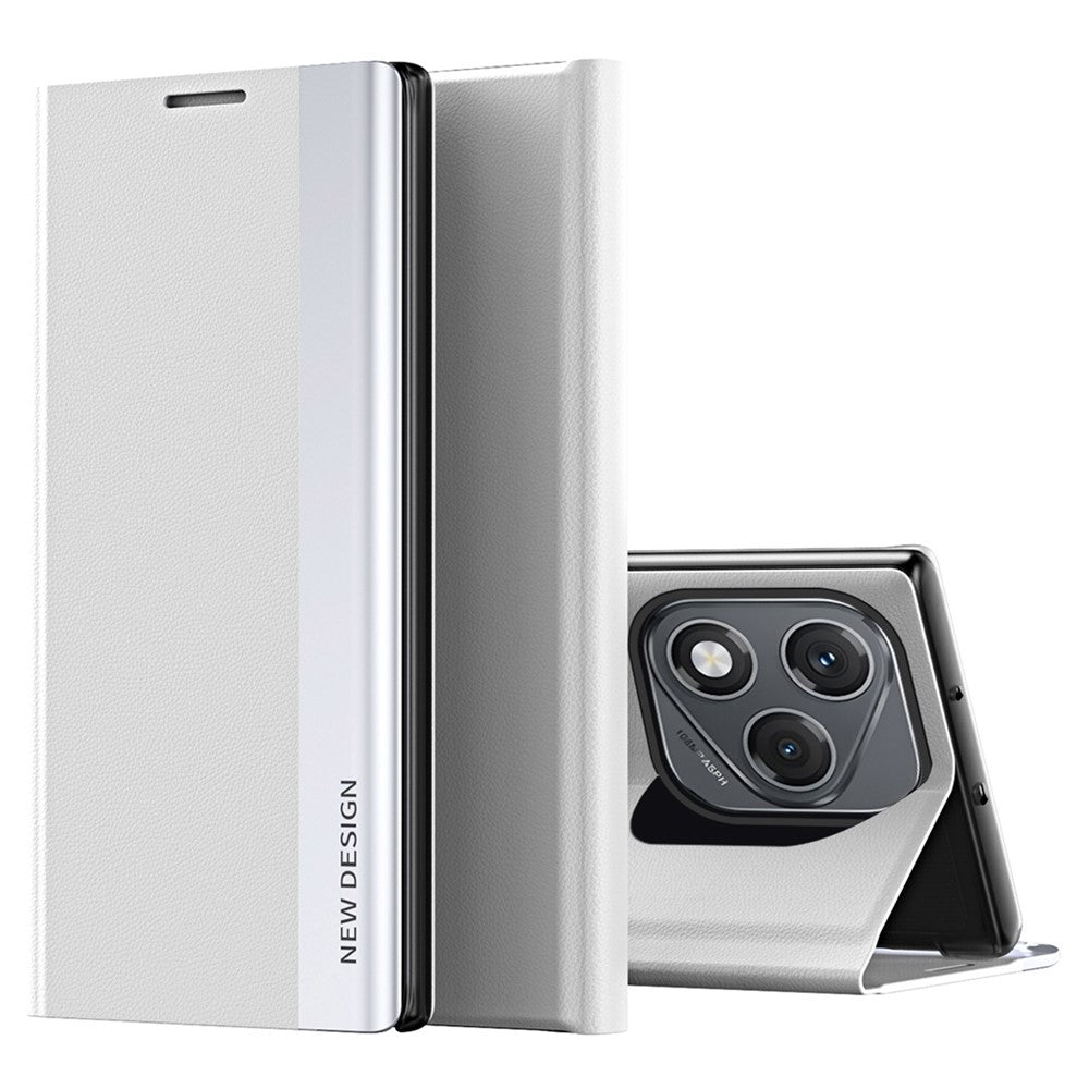 For Honor 400 Lite 5G Case Antidrop Leather Phone Cover with Stand