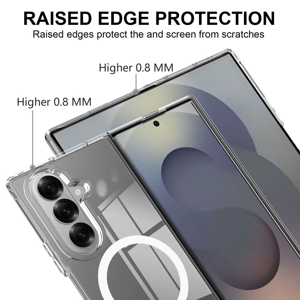 Galaxy Z Fold7 5G Magnetische Hülle – Transparent