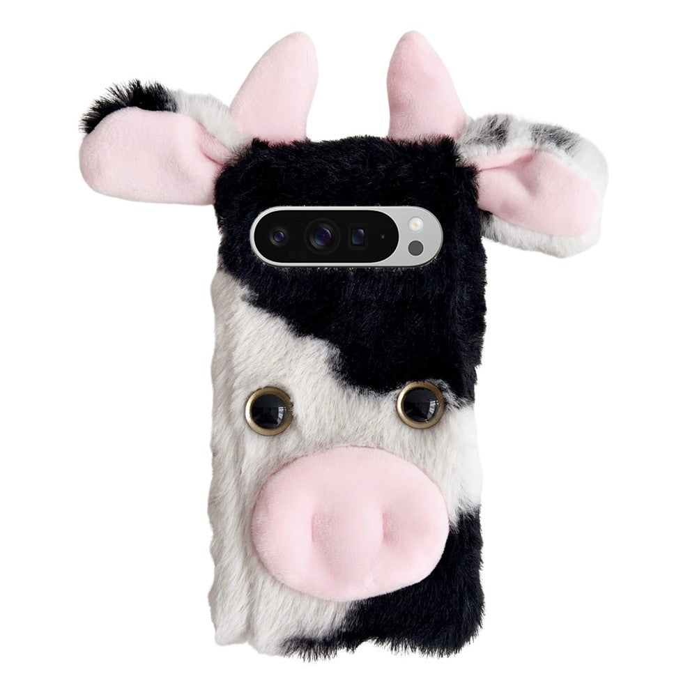 Pixel 10 / 10 Pro Kuhhülle – Flauschig & süß
