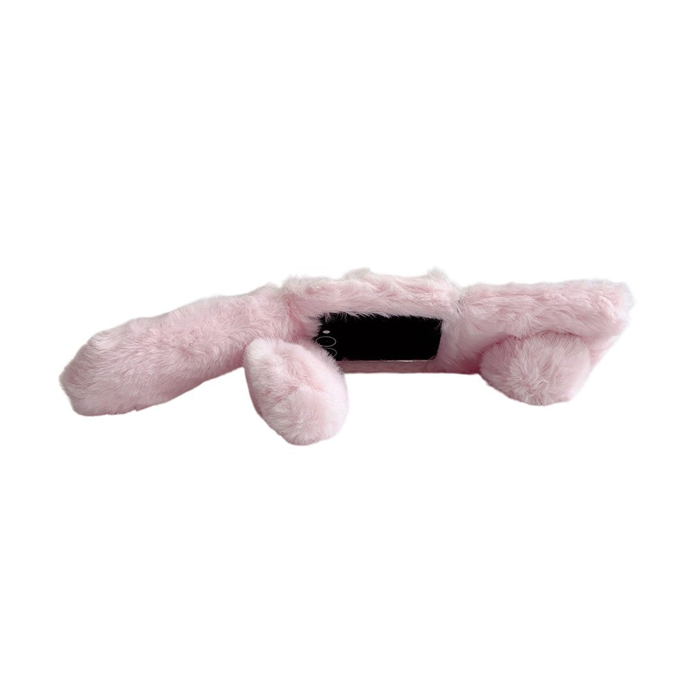 Galaxy Z Flip7 5G Plüsch-Hülle mit Hasenohren für Winter