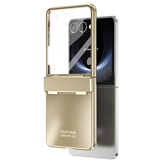 Galaxy Z Flip7 5G – Handyhülle aus Kunststoff, mit Displayschutz