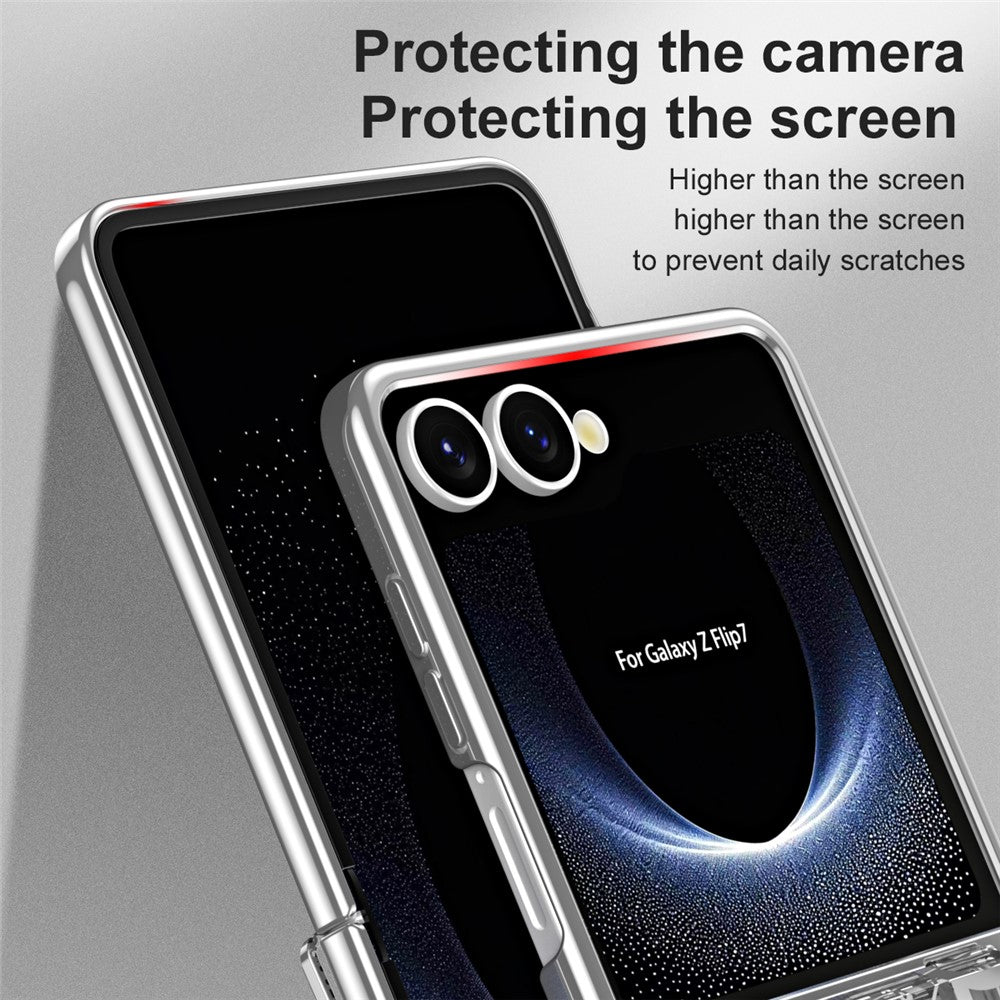 Galaxy Z Flip7 5G Mechanical Legend Series Schutzhülle – Robust, mit Schutzfolie aus gehärtetem Glas
