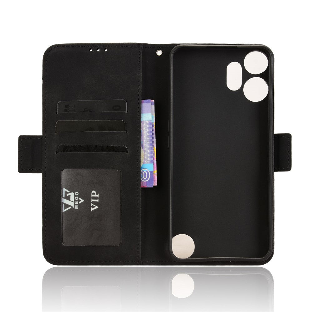 For Nothing CMF Phone 2 Pro Leather Case Phone Wallet Cover with Multiple Card Slots