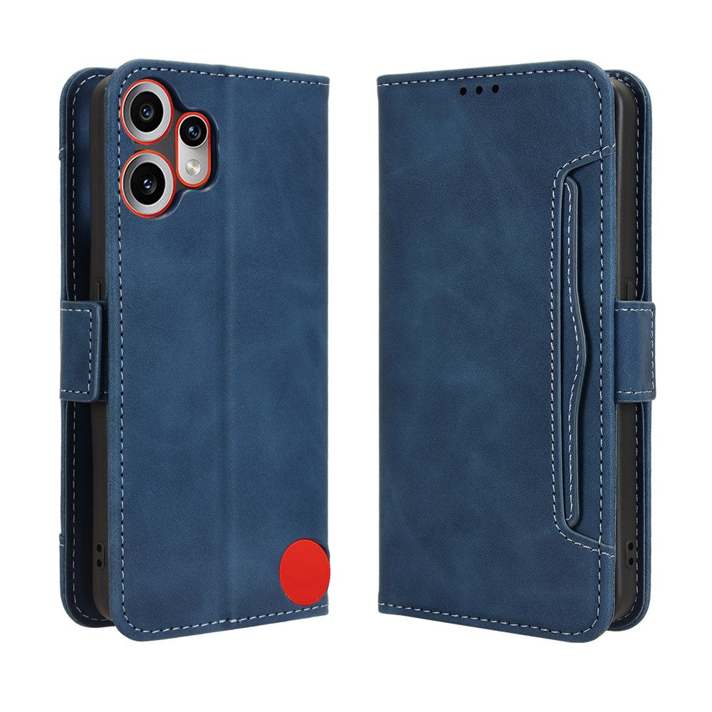 For Nothing CMF Phone 2 Pro Leather Case Phone Wallet Cover with Multiple Card Slots