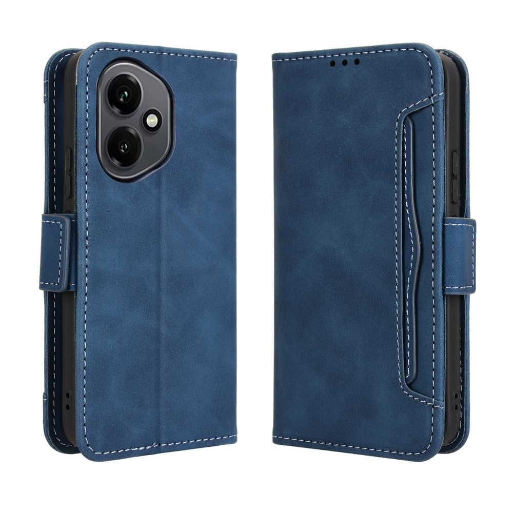 For Honor 400 5G (Global) Leather Case Phone Wallet Cover with Multiple Card Slots