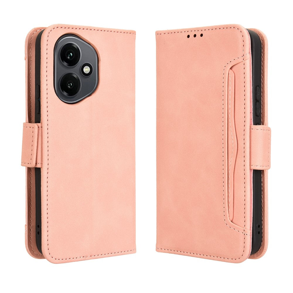 For Honor 400 5G (Global) Leather Case Phone Wallet Cover with Multiple Card Slots
