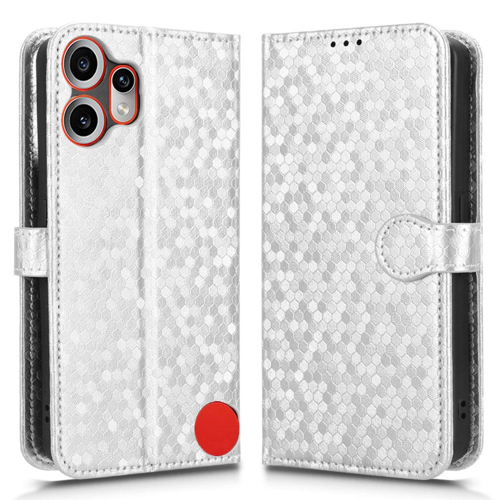 Nothing CMF Phone 2 Pro Wallet-Handyhülle – Mit Magnetverschluss & Punktmuster