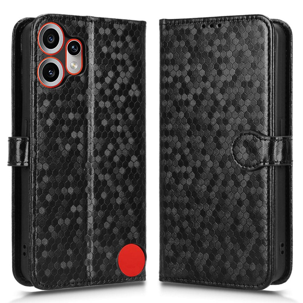 Nothing CMF Phone 2 Pro Wallet-Handyhülle – Mit Magnetverschluss & Punktmuster