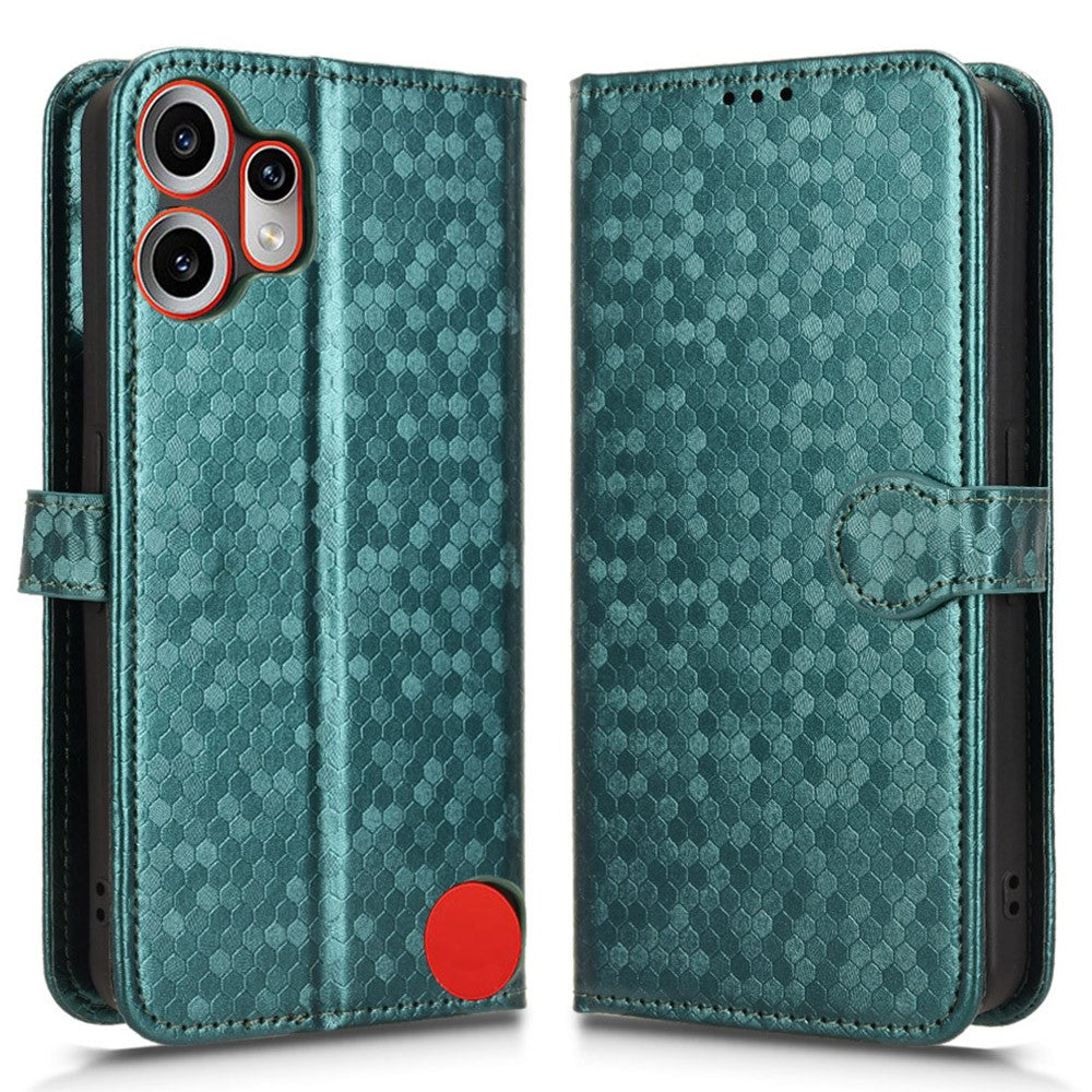 Nothing CMF Phone 2 Pro Wallet-Handyhülle – Mit Magnetverschluss & Punktmuster
