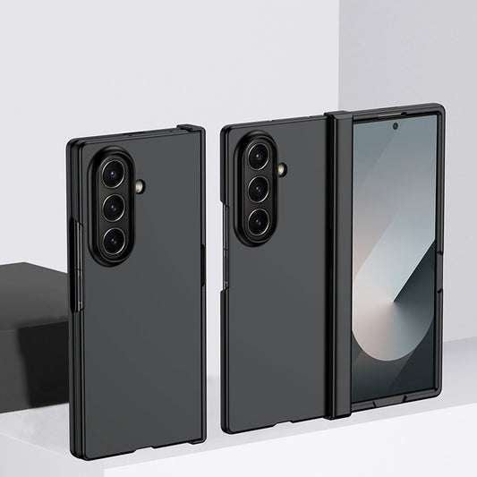 Galaxy Z Fold7 5G – Handyhülle aus Kunststoff, mit Scharnierschutz, mit Soft-Touch-Oberfläche