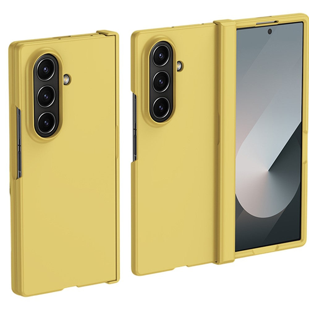 For Samsung Galaxy Z Fold7 5G Case Hinge Protection Skin-Touch PC Phone Cover