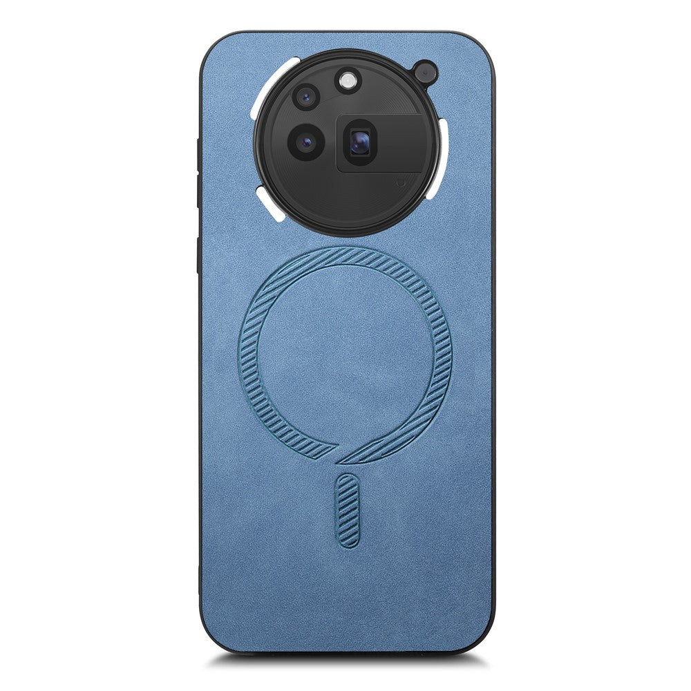 Nothing Phone (3a) Pro Magnetische Handyhülle – Leder-Rückseite, hautfreundlich