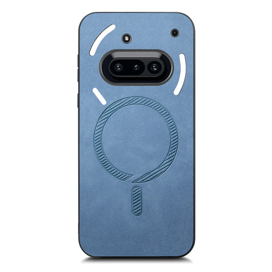 Nothing Phone (3a) Magnetische Handyhülle – Leder-Rückseite, hautfreundlich