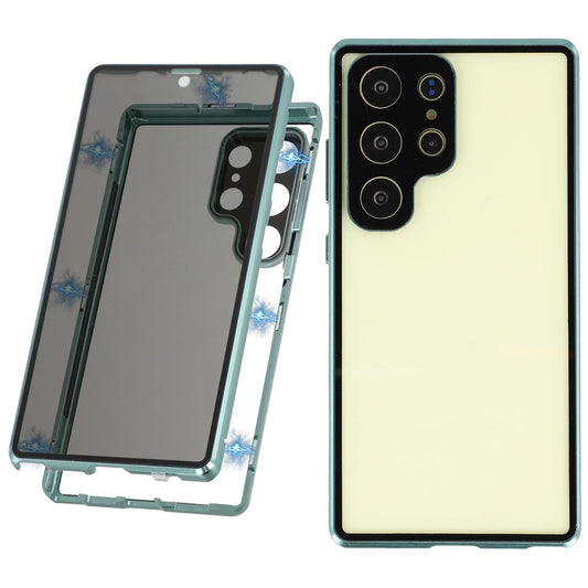 Galaxy S24 Ultra Anti-Spy-Hülle mit gehärtetem Glas