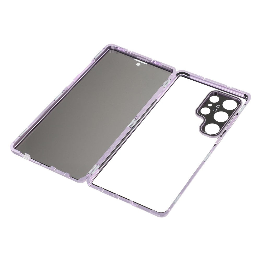 Galaxy S25 Ultra Anti-Spy-Hülle mit gehärtetem Glas