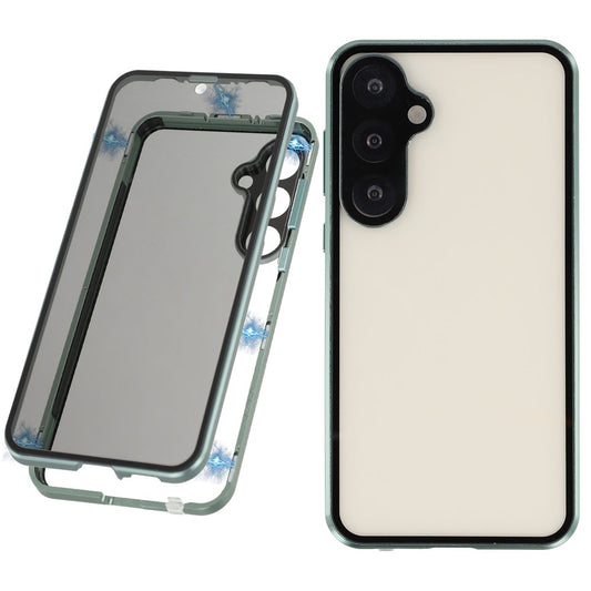 Galaxy S25 / S24 Anti-Spy-Hülle mit gehärtetem Glas