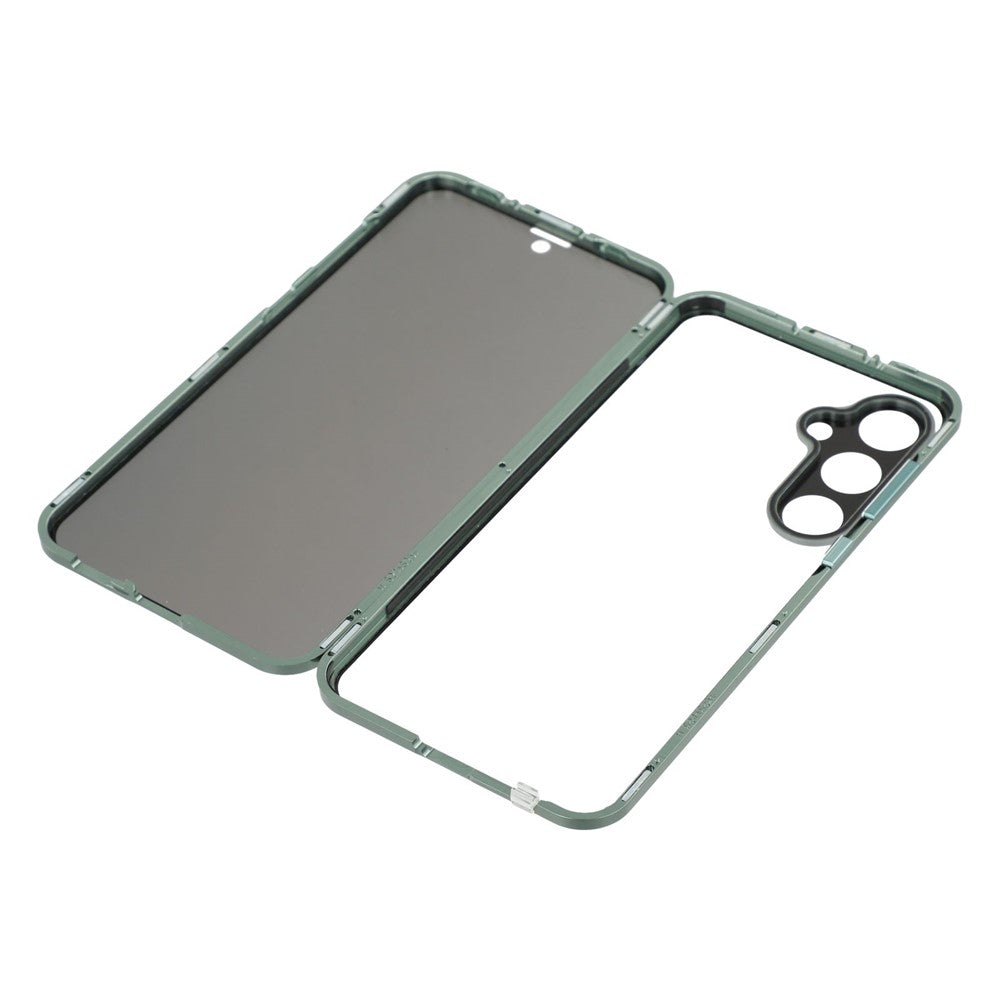 Galaxy S25 / S24 Anti-Spy-Hülle mit gehärtetem Glas