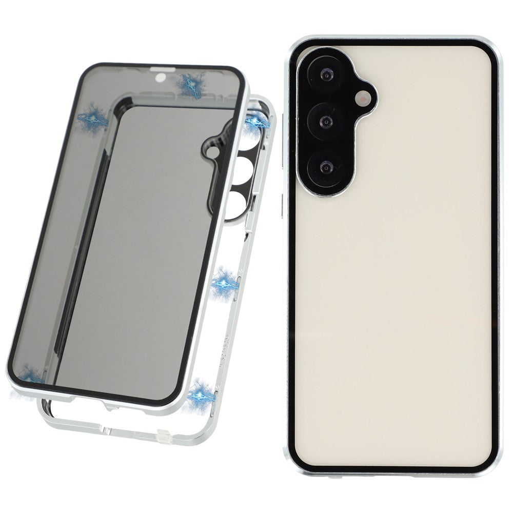 Galaxy S25 Plus / S24 Plus Anti-Spy-Hülle mit gehärtetem Glas