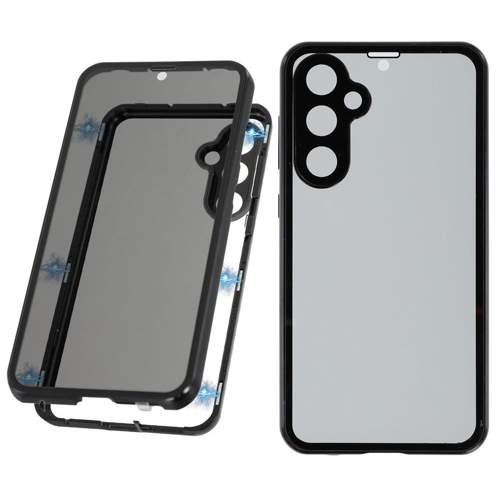 Galaxy S23 FE Anti-Spy-Hülle mit gehärtetem Glas