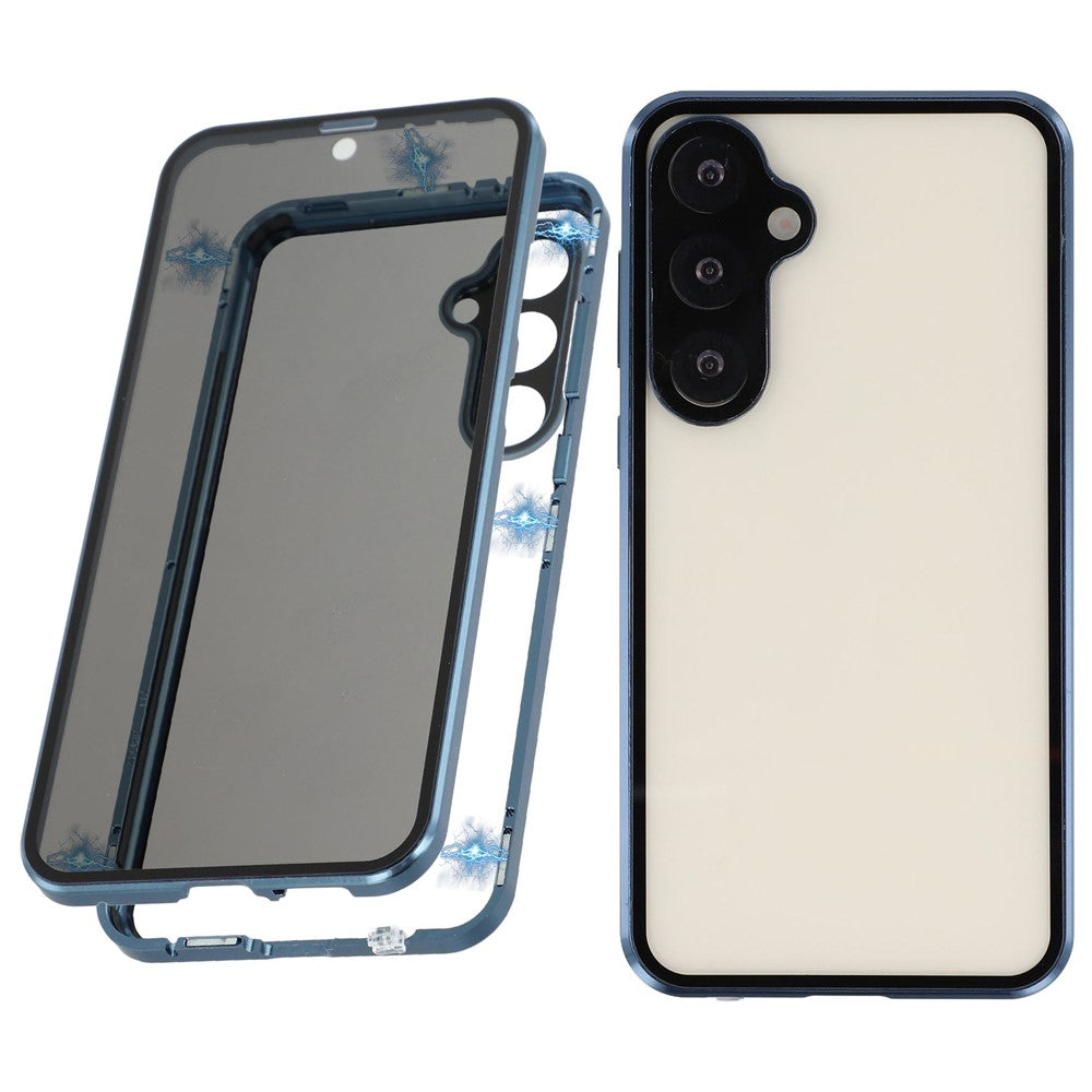 Galaxy S24 FE Anti-Spy-Hülle mit gehärtetem Glas