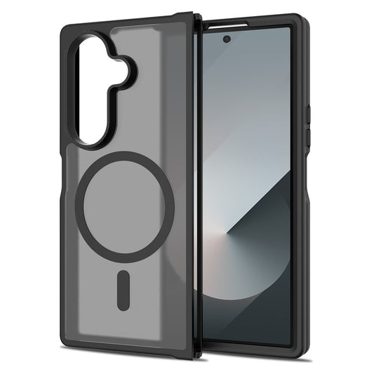 Galaxy Z Fold7 5G – Magnetische Handyhülle aus Acryl und TPU, mit Soft-Touch-Oberfläche