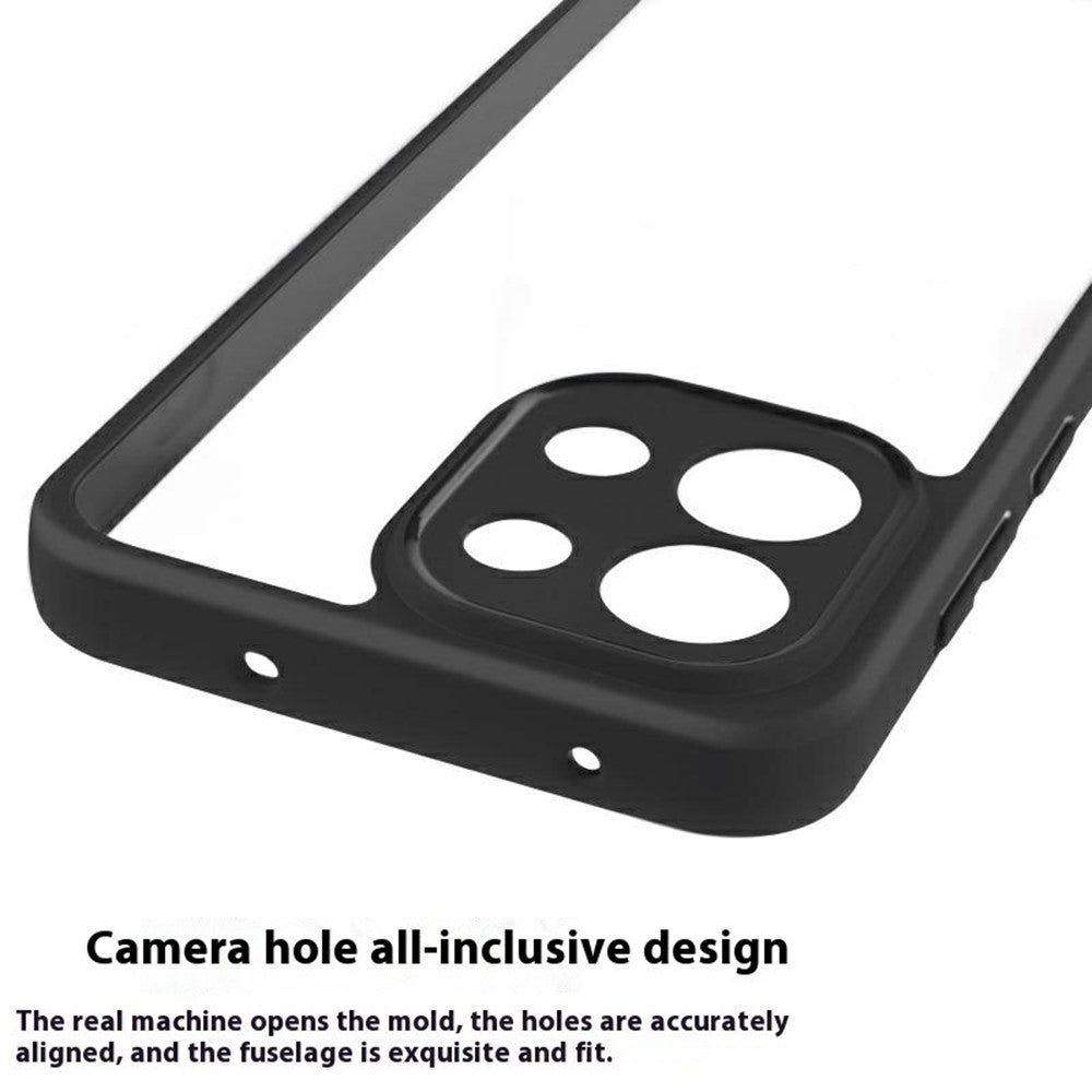 For Xiaomi 13T Case Shockproof PC + TPU Clear Back Phone Cover
