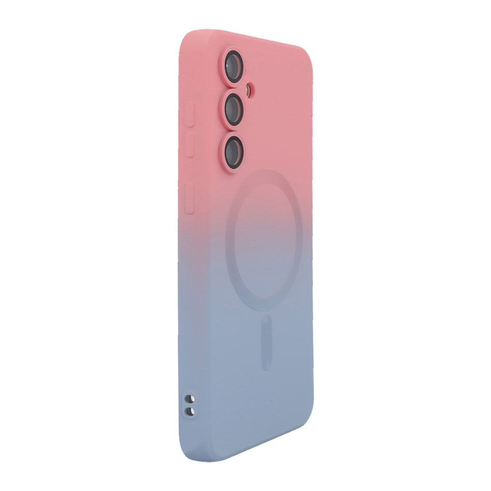 Galaxy A14 4G/5G Silikon-Hülle – Mit Farbverlauf & Magnetisch