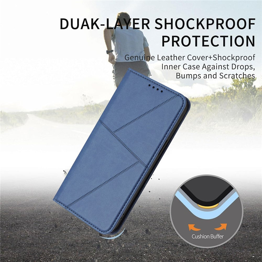 For Nothing Phone (3a) Pro Wallet Case Magnetic Closure Leather Flip Phone Cover with Stand
