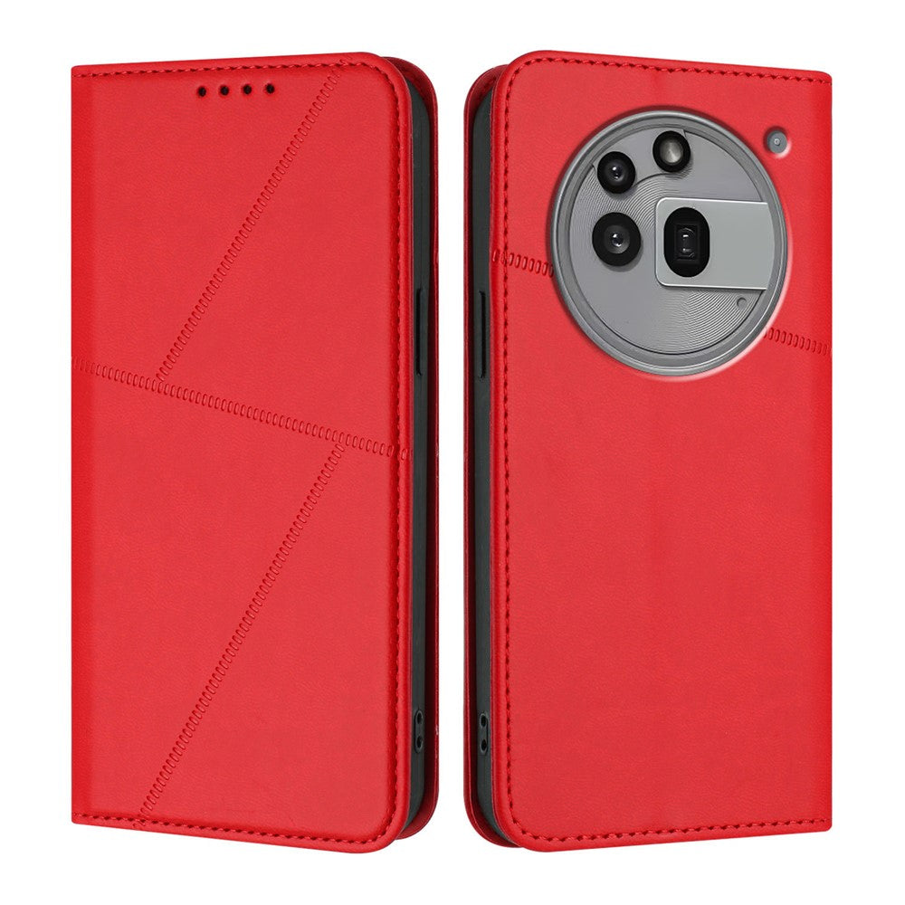 For Nothing Phone (3a) Pro Wallet Case Magnetic Closure Leather Flip Phone Cover with Stand