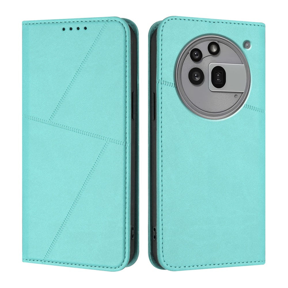 For Nothing Phone (3a) Pro Wallet Case Magnetic Closure Leather Flip Phone Cover with Stand