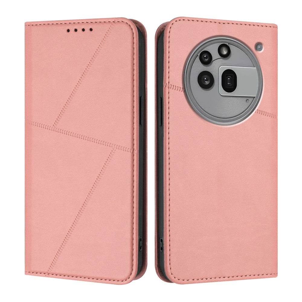For Nothing Phone (3a) Pro Wallet Case Magnetic Closure Leather Flip Phone Cover with Stand