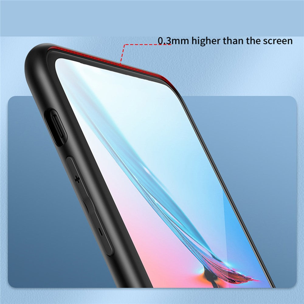 Honor 400 Lite 5G Handyhülle – Aus TPU & gehärtetem Glas, mit Schmetterlingsmuster