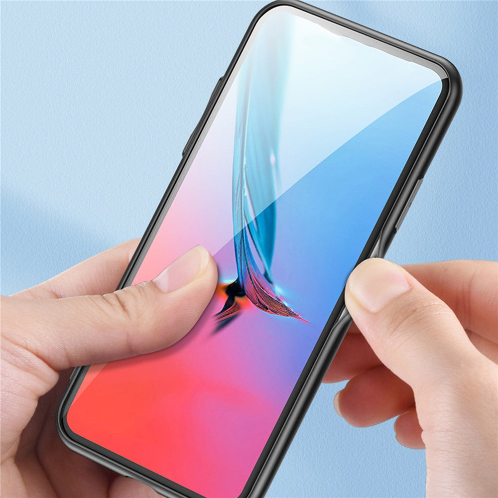 Honor 400 Lite 5G Handyhülle – Aus TPU & gehärtetem Glas, mit Schmetterlingsmuster