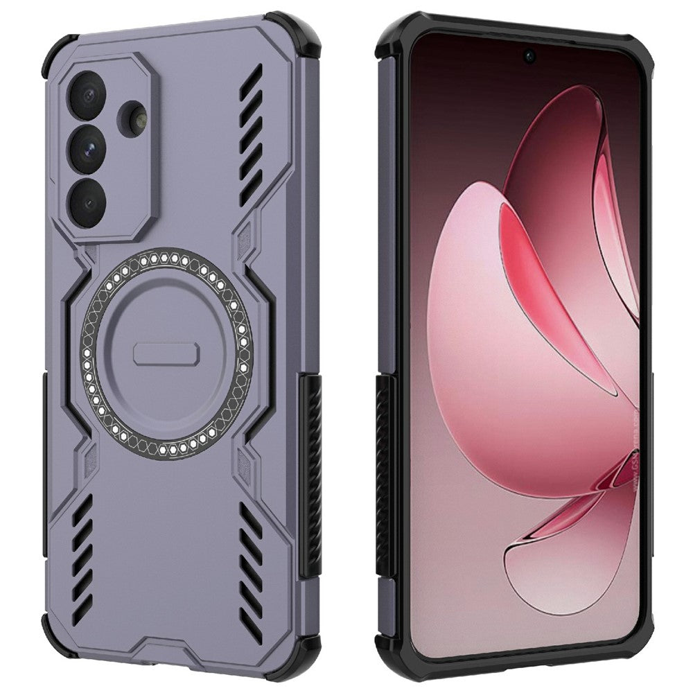 Galaxy A36 5G magnetische Hülle – Mit Schmetterlingsrüstung & Hohlwärmeableitung