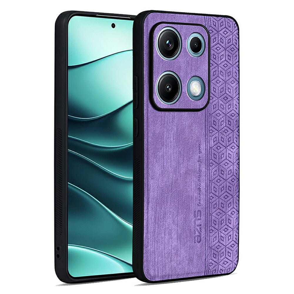 AZNS For Xiaomi Redmi Note 14S 4G Case Protective PU Leather Covered TPU Phone Shell