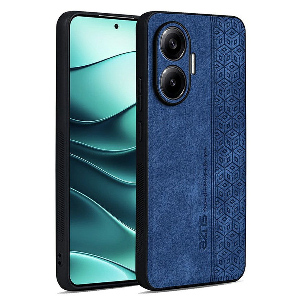AZNS For Xiaomi Poco F7 5G / Redmi Turbo 4 Pro 5G Case Protective PU Leather Covered TPU Phone Shell