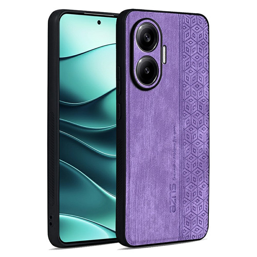 AZNS For Xiaomi Poco F7 5G / Redmi Turbo 4 Pro 5G Case Protective PU Leather Covered TPU Phone Shell