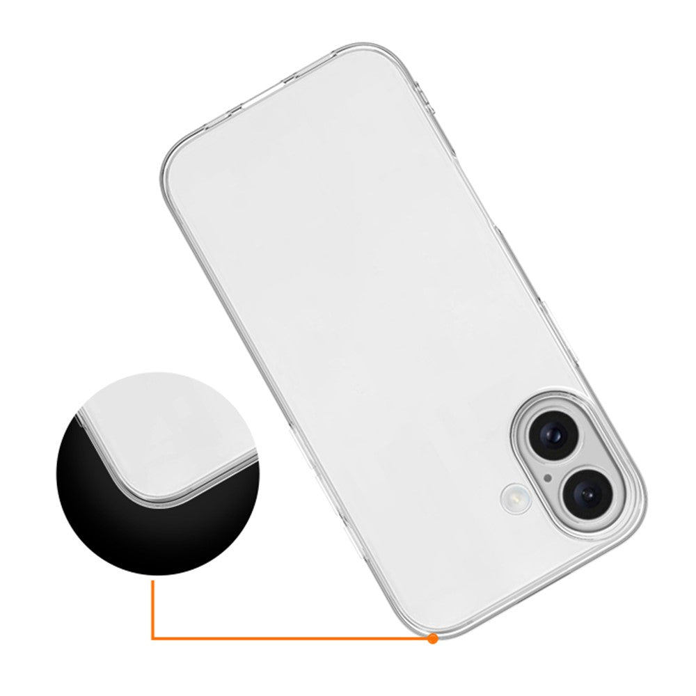 iPhone 17 Transparente Hülle – Kratzfest, weich & stoßfest