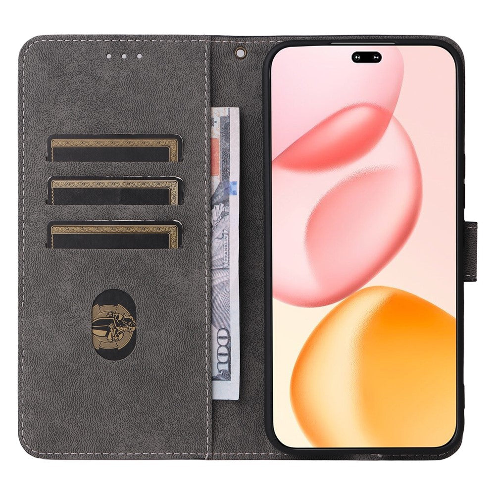 For Honor 400 Pro 5G (Global) Case Wallet RFID Blocking PU Leather Phone Cover Stand with Strap