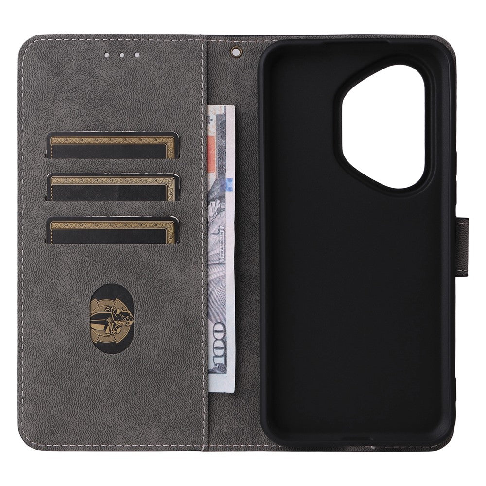 For Honor 400 Pro 5G (Global) Case Wallet RFID Blocking PU Leather Phone Cover Stand with Strap