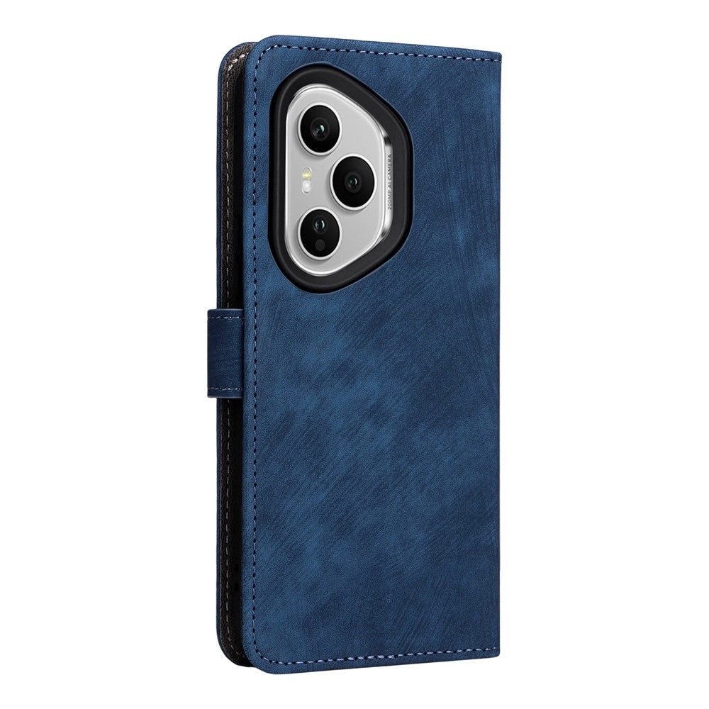 For Honor 400 Pro 5G (Global) Case Wallet RFID Blocking PU Leather Phone Cover Stand with Strap