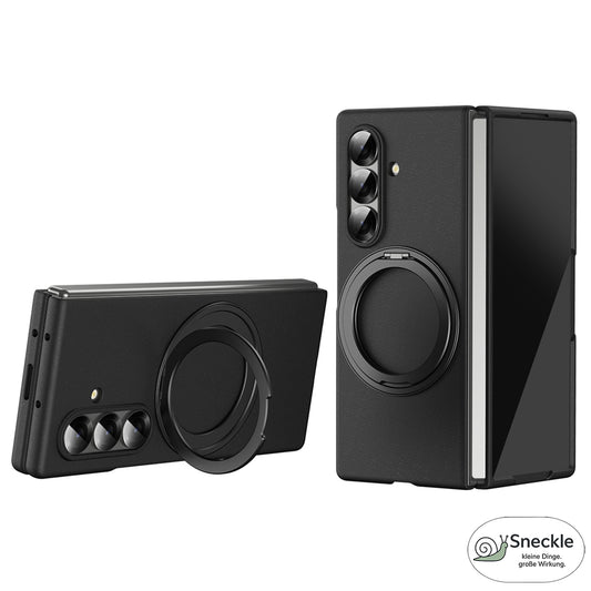 Galaxy Z Fold7 5G Magnetische Hülle – mit Ständer & Panzerglas-Displayschutz