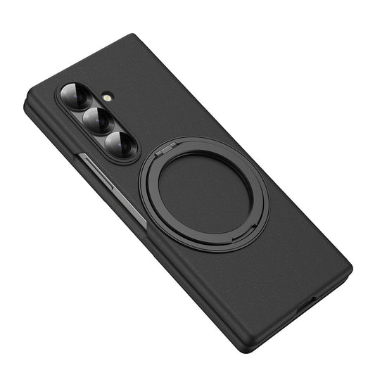 Galaxy Z Fold7 5G Magnetische Hülle – Mit Ringständer & Glasfilm