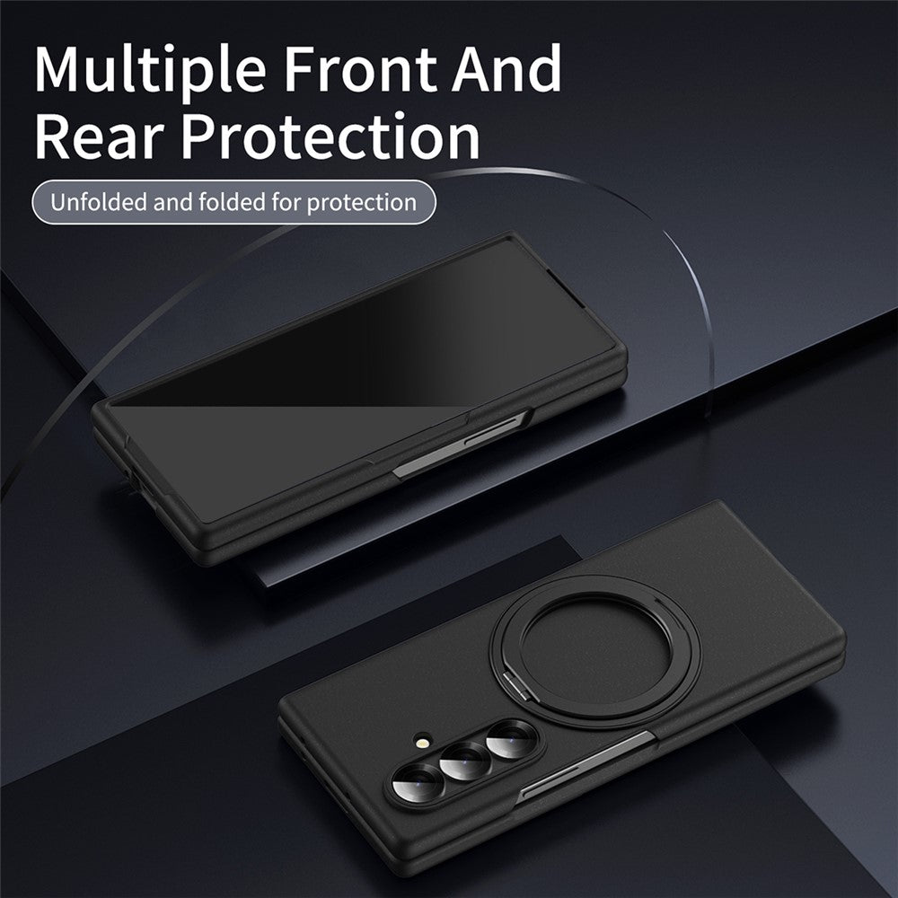Galaxy Z Fold7 5G Magnetische Hülle – Mit Ringständer & Glasfilm