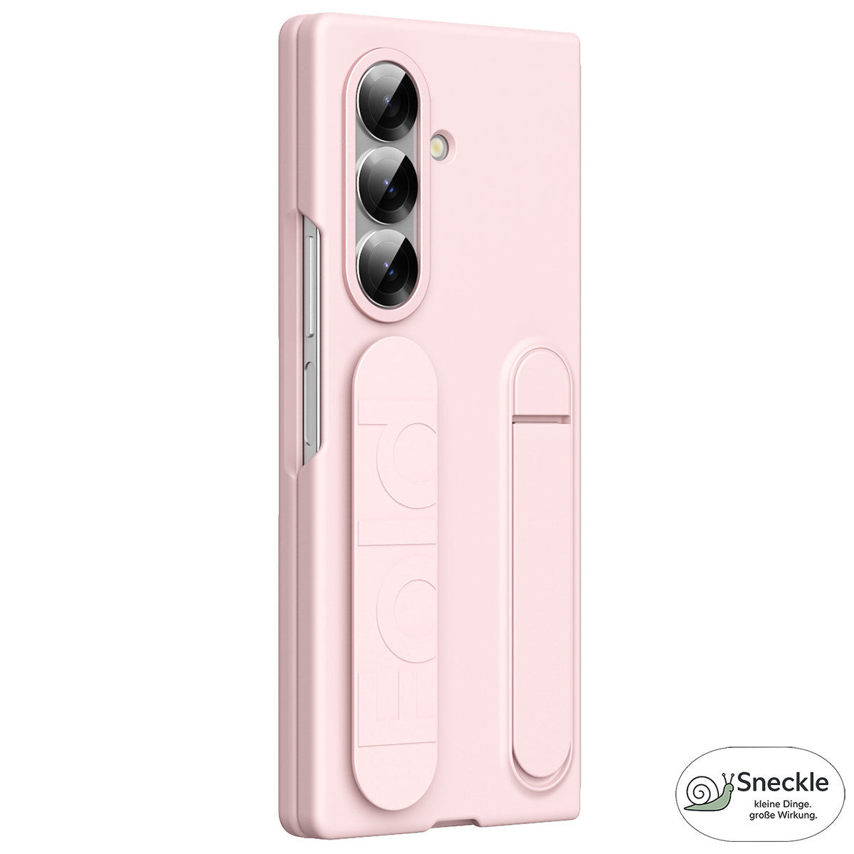 Galaxy Z Fold7 5G Hülle aus Silikon mit Ständer & Handschlaufe