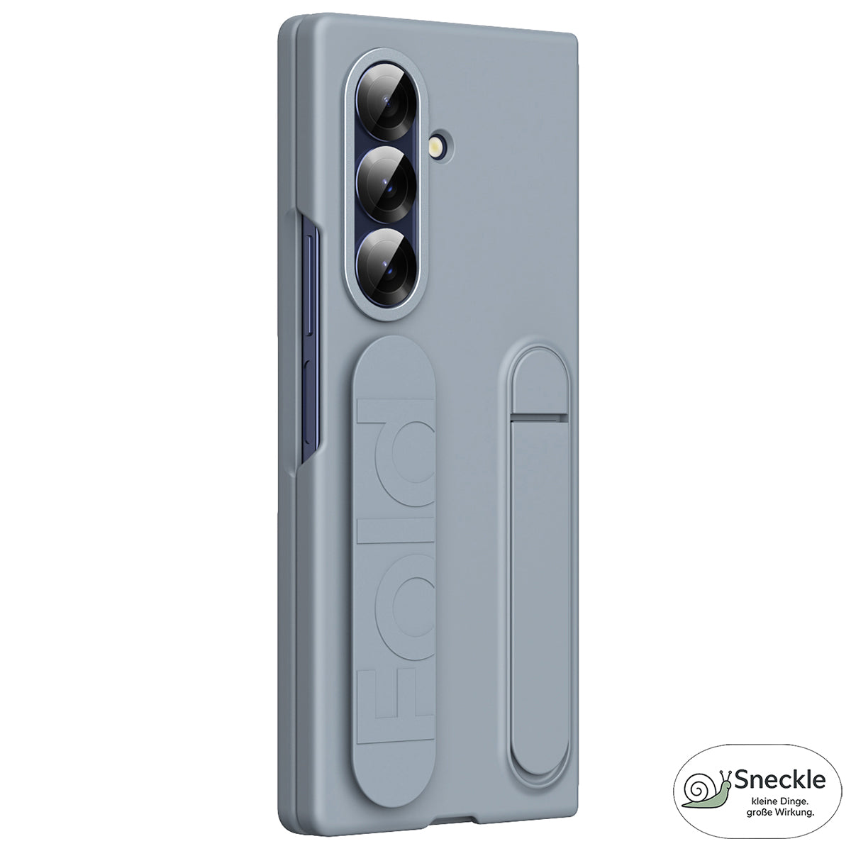 Galaxy Z Fold7 5G Hülle aus Silikon mit Ständer & Handschlaufe