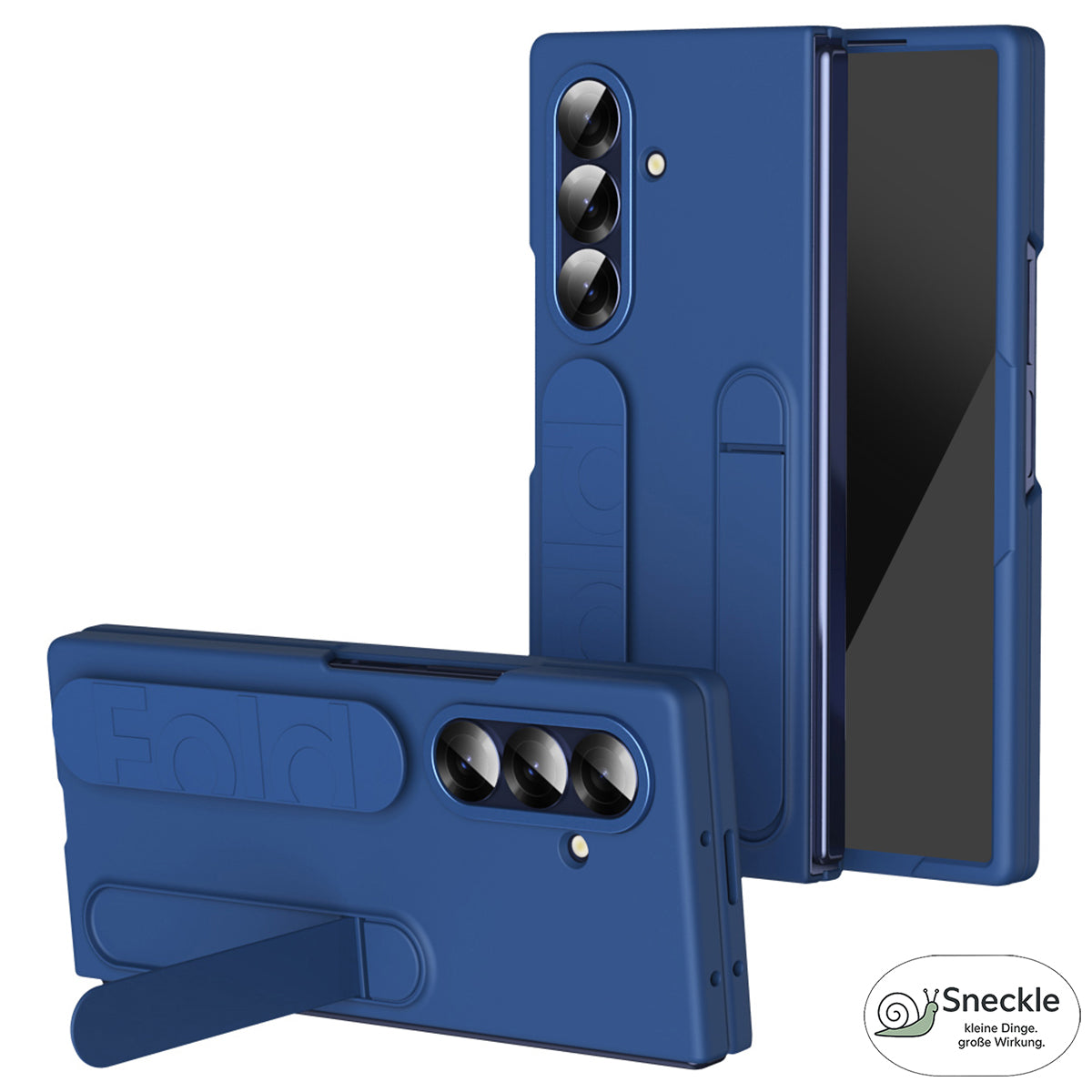 Galaxy Z Fold7 5G Hülle aus Silikon mit Ständer & Handschlaufe