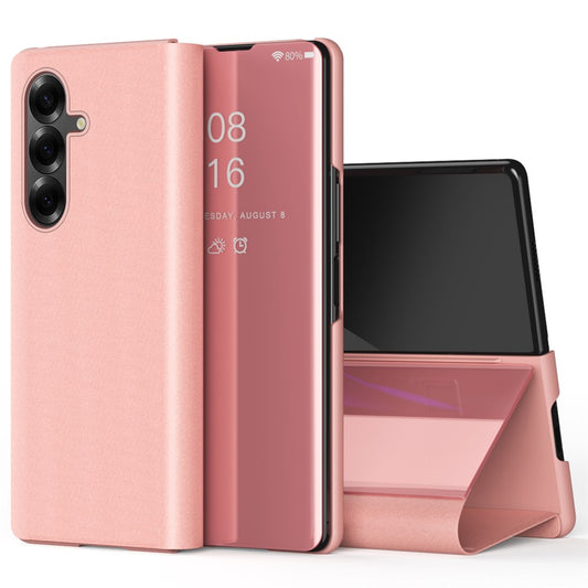 Galaxy Z Fold7 5G – Handyhülle aus Kunststoff und PU-Leder, mit Ständer