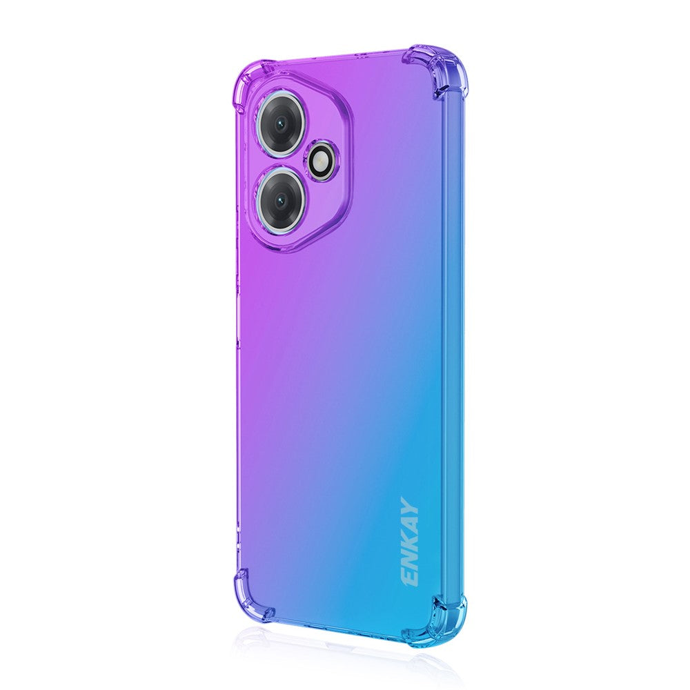 ENKAY For Honor 400 5G (Global) TPU Case  Thickened Four Corner Drop-proof Phone Back Cover