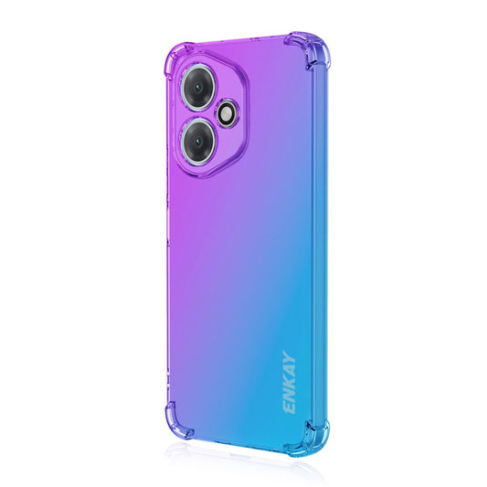 Honor 400 5G (Global) Handyhülle – ENKAY TPU-, verdickte viereckige, sturzsichere Telefon-Rückseite
